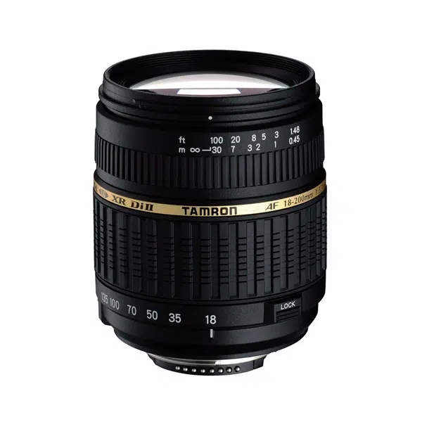 tamron-zoom-super-wide-angle-18-200mm-f-3-5-6-3-xr-di-ii-ld-aspherical-if-macro-objectif-canon-occasion Tamron 18-200mm - Maroc